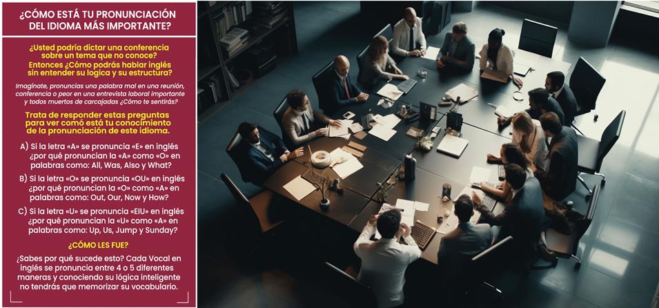 Lógica de pronunciación en inglés en Bogotá